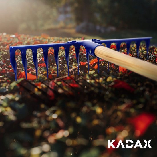 KADAX Tuinhark met 14 tanden, gazonventilator, steellengte 150 cm van Merkloos	 — afbeelding 5