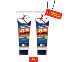 2x - Lucovitaal Werkhanden Crème 100 ml - Voordeelverpakking!