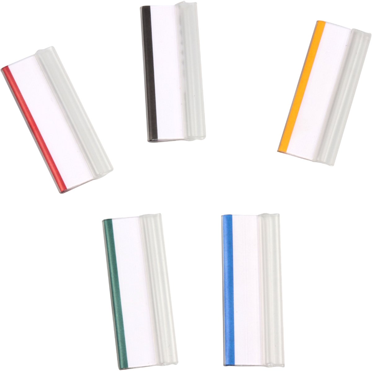 tarifold clip-on tab, 50 mm, set van 10