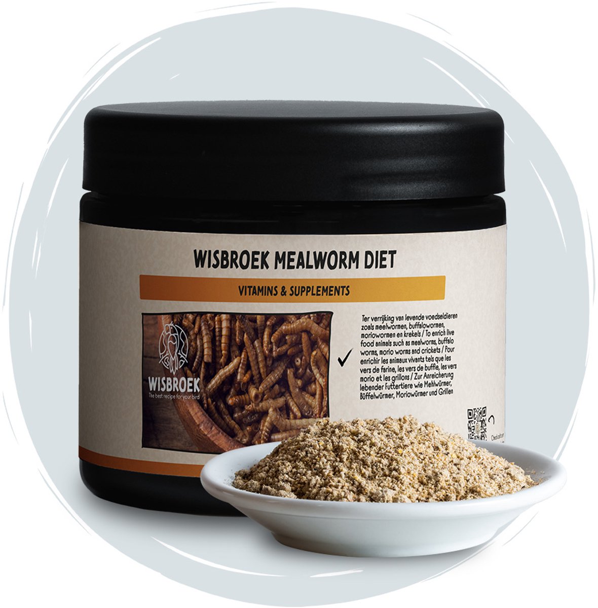 Wisbroek Mealworm Diet (250 gram)