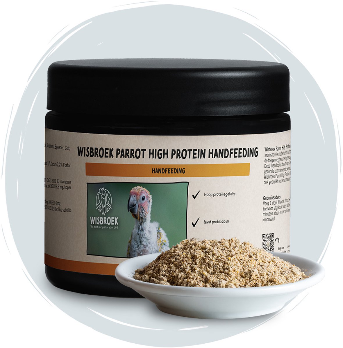 Wisbroek Parrot High Protein Handfeeding (250 g)