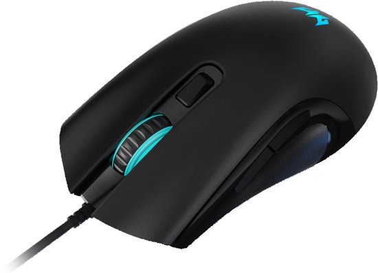 Predator Cestus 333 Gaming Mouse – Gaming Muis – 16.000 DPI – Verlichting – USB Bedraad – Ergonomisch - Zwart