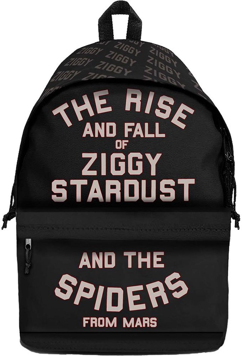 Rocksax David Bowie - Spiders From Mars Rugtas - Zwart