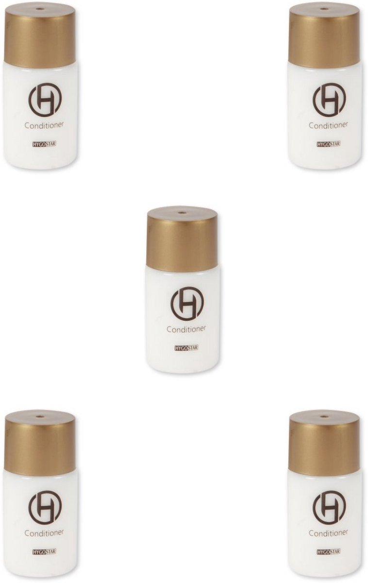 Hygostar - Conditioner - Mini Reisverpakking - 25ml Flesjes met Schroefdop - 5 stuks