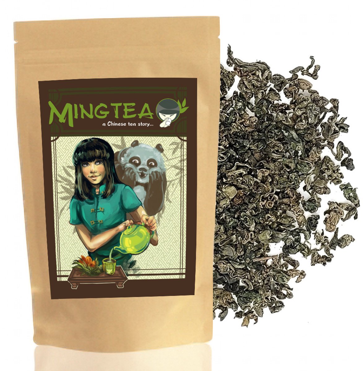 Gedroogde Gynostemma (Jiaogulan) – 250 g – Premiumkwaliteit uit gecontroleerde teelt – Natuurlijk & cafeïnevrij