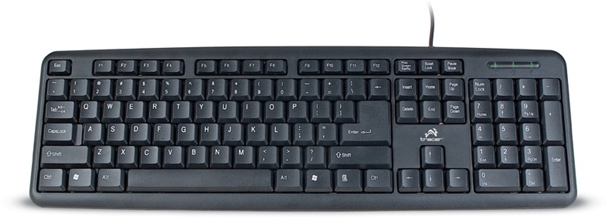 Tracer Maverick Bedraad Toetsenbord - USB Plug&Play - QWERTY - Zwart