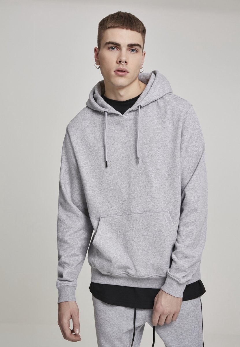 Urban Classics Basic Terry Hoodie/trui S Grijs
