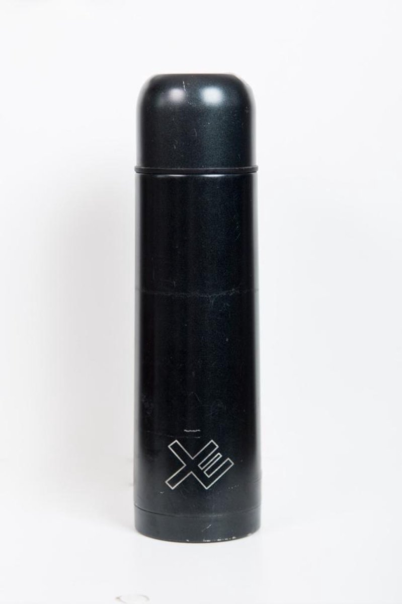 Thermosfles - EquisMate - 1 Liter - Zwart - Warmhoudend - Verkoelend - tot 4 uur