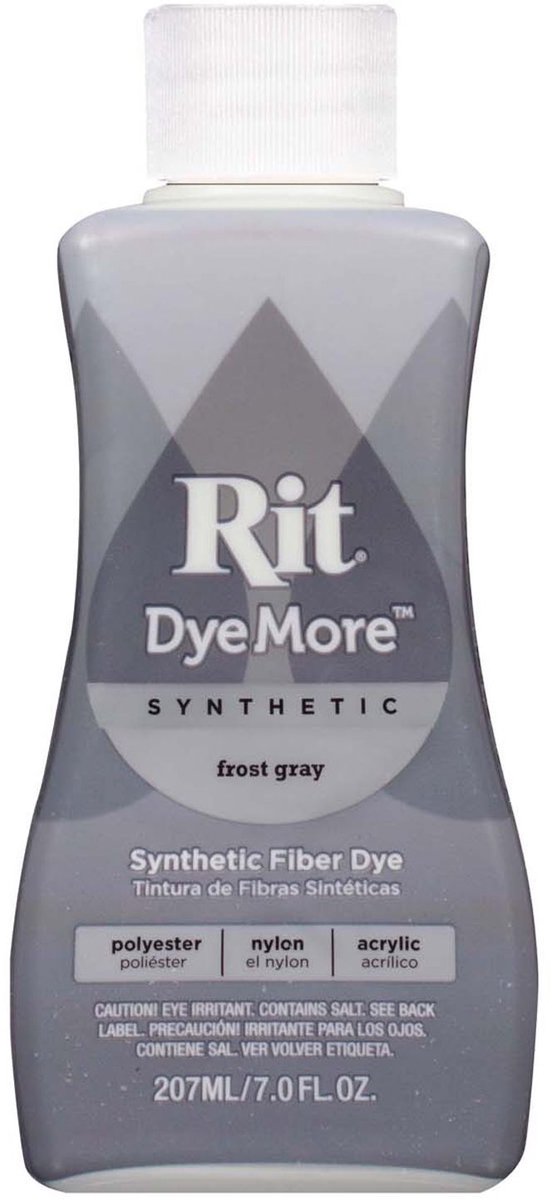 Rit Dyemore Frost Grey - Voor synthetische stoffen - Rit