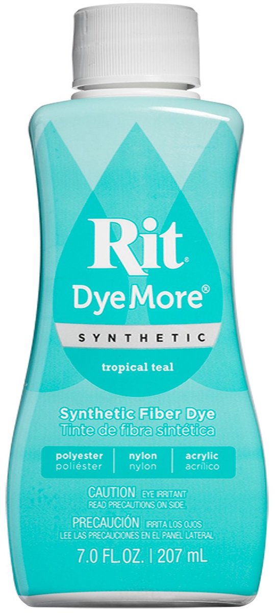 Rit Dyemore Tropical Teal - Voor synthetische stoffen - Rit
