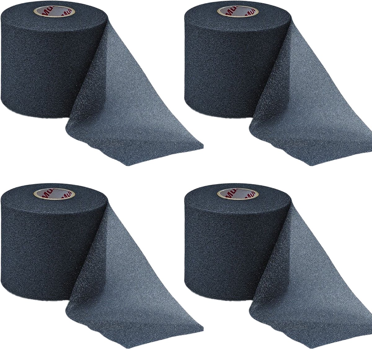 Mueller Underwrap Tape - Voetbal Sokken Tape - Scheenbeschermers tape - Donkerblauw - 4 stuks
