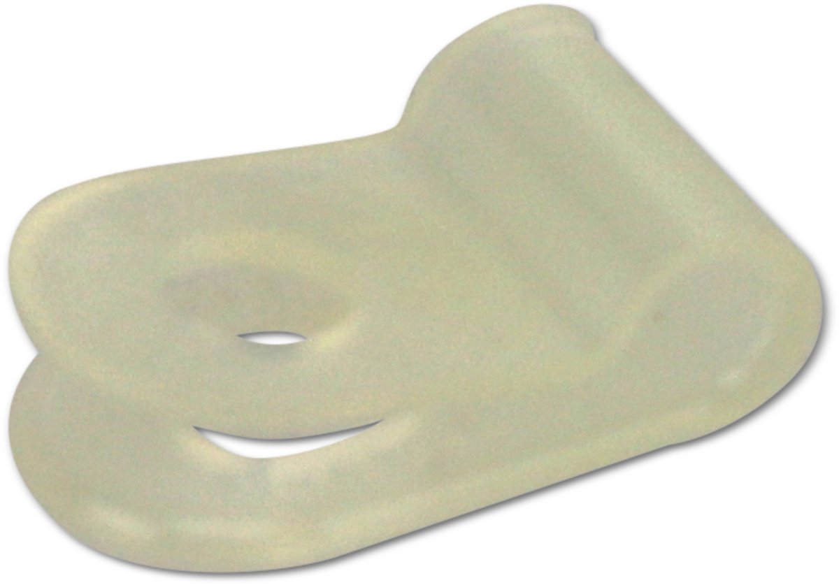 KSS Kabelklem Polyamide 6.6, Natuurlijk, Bundel-Ø 3,1, Bevestigingsgat 4,8, 1 stuk