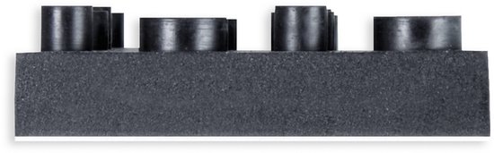 DYNAVOX Antivibe apparaatvoeten-set 4 stuks, rubber, 40x40 mm — afbeelding 5