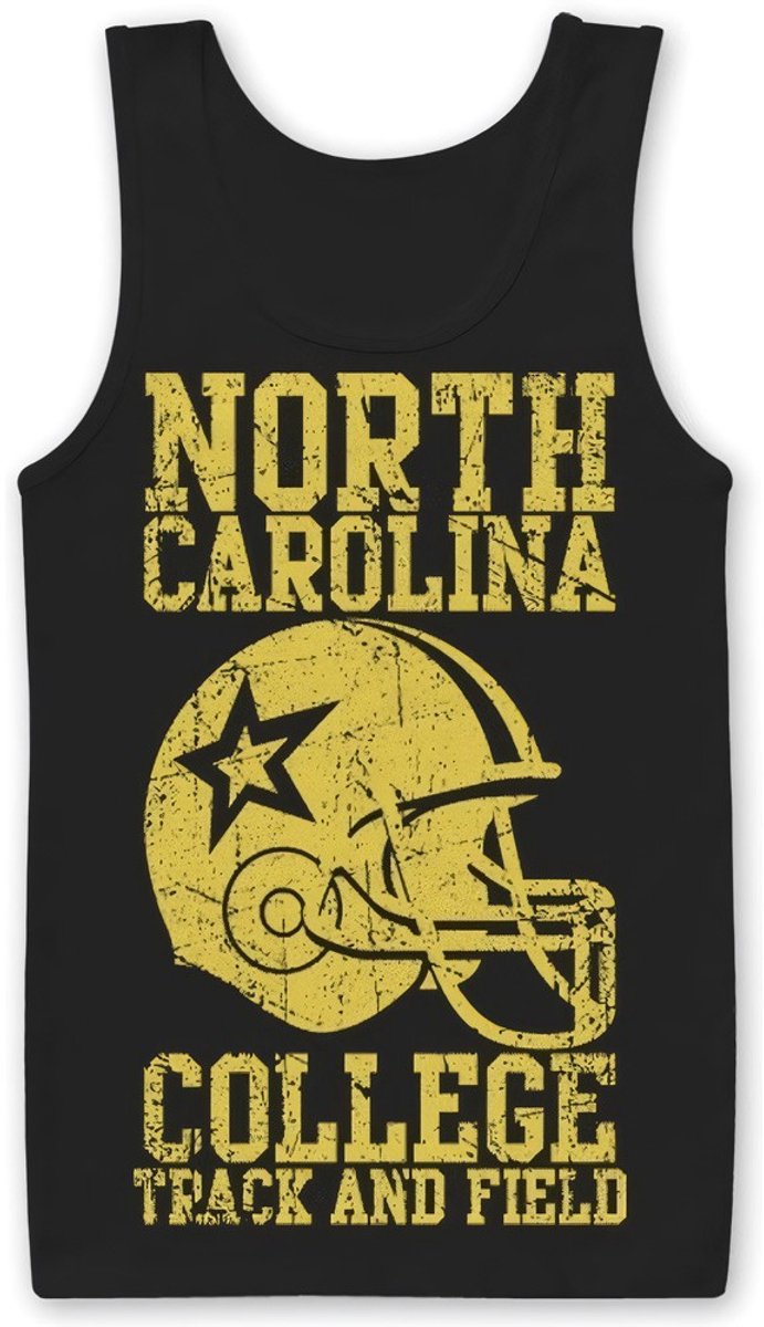 Hybris North Carolina College tanktop, zwart