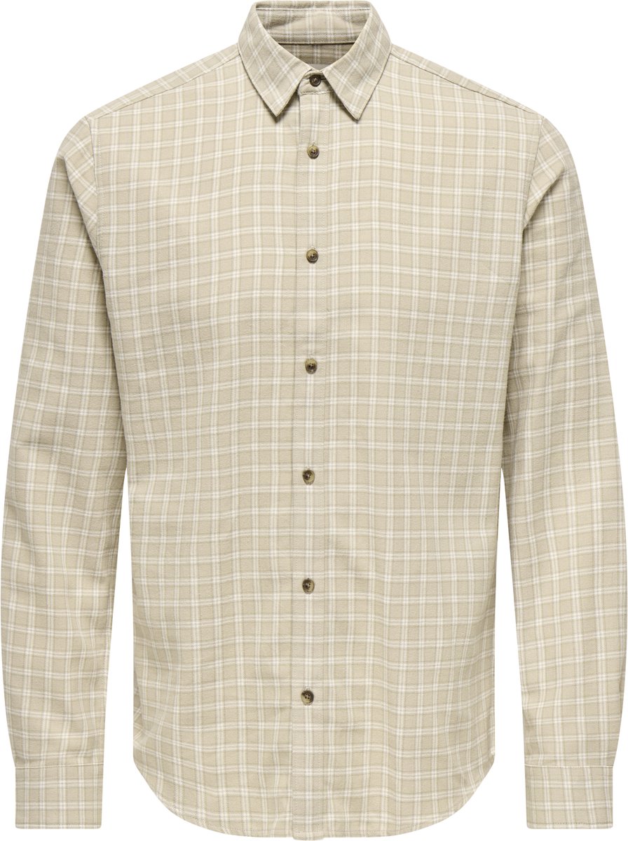 ONLY&SONS - ONSGUDMUND LS CHECKED SHIRT NOOS - Heren - Overhemden