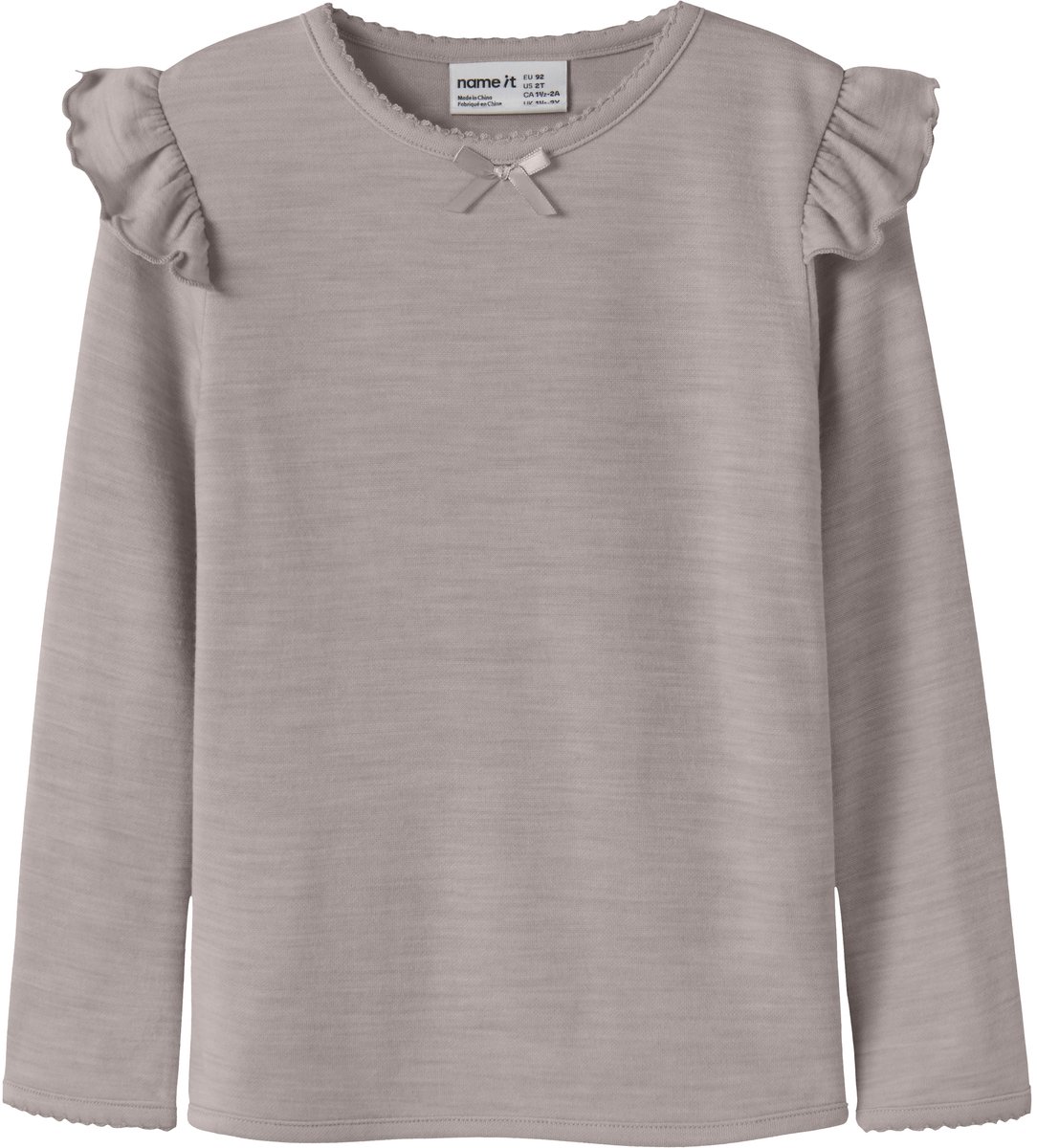 NAME IT - NMFWYLA WO/VI LS TOP - Meisjes - Lange mouwen shirts