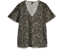 VERO MODA - VMEASY JOY V-NECK SS BLOUSE WVN GA - Dames - T-shirts