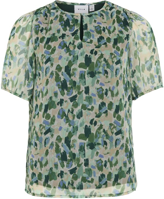 VILA - VIEMMA S/S O-NECK TOP/KA - Dames - Blouses