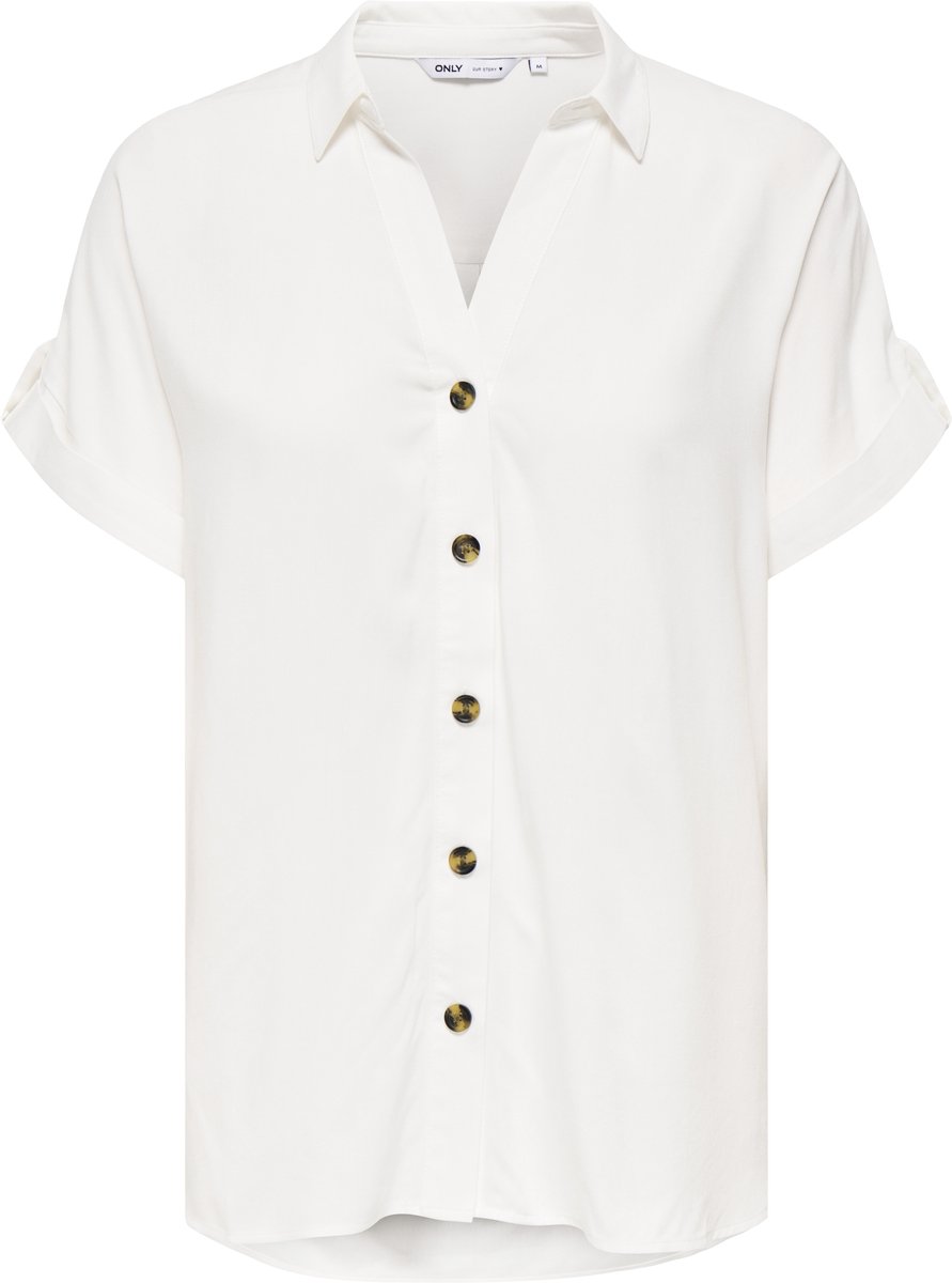 ONLY - ONLYASMIN SHIRT S/S WVN NOOS - Dames - Blouses