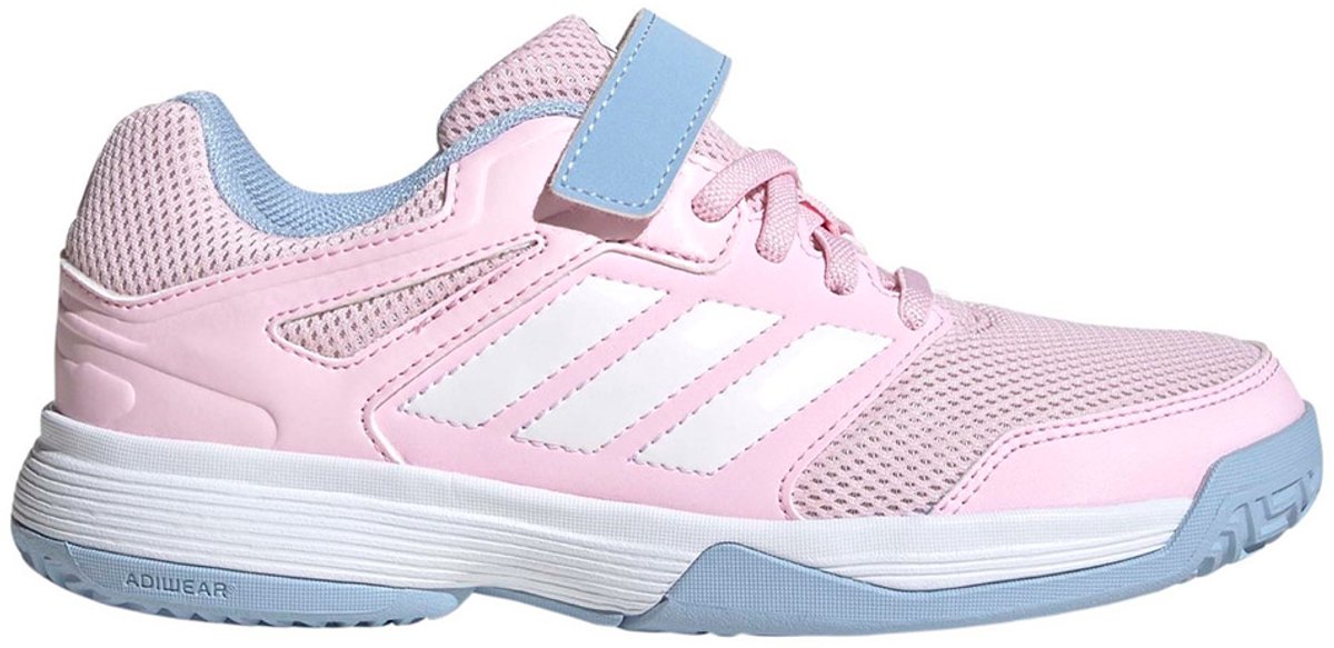 Adidas Speedcourt Junior Indoor Sportschoenen 1/2 Jongens Meisjes Blauw