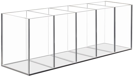 NiOffice Stijlvolle transparante acryl bureauorganizer pen en