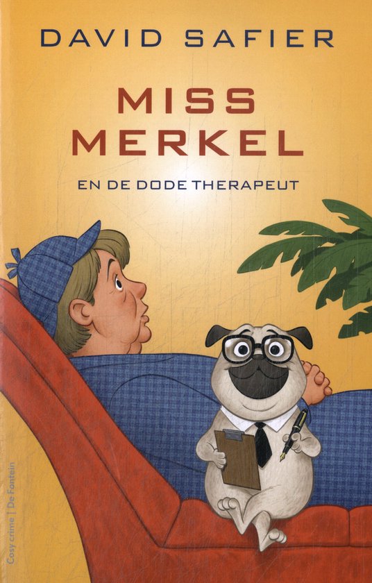 Miss Merkel 4 - Miss Merkel en de dode therapeut - cover