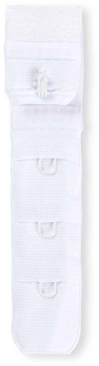 PRYM BH-verlengstuk 20 mm 3 x 1 haak wit 992120 - Lingerie accessoires - Prym
