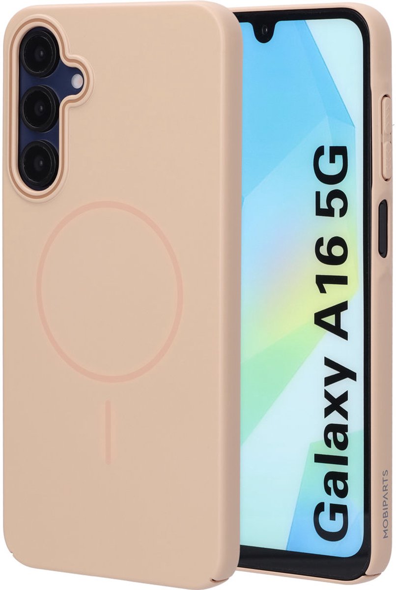 Mobiparts Slim Line Case geschikt voor Samsung Galaxy A16 - MagSafe Dune Sand