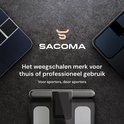 SACOMA, la marque de pèse-personnes pour un usage domestique ou professionnel. Pour sportifs, par des sportifs.