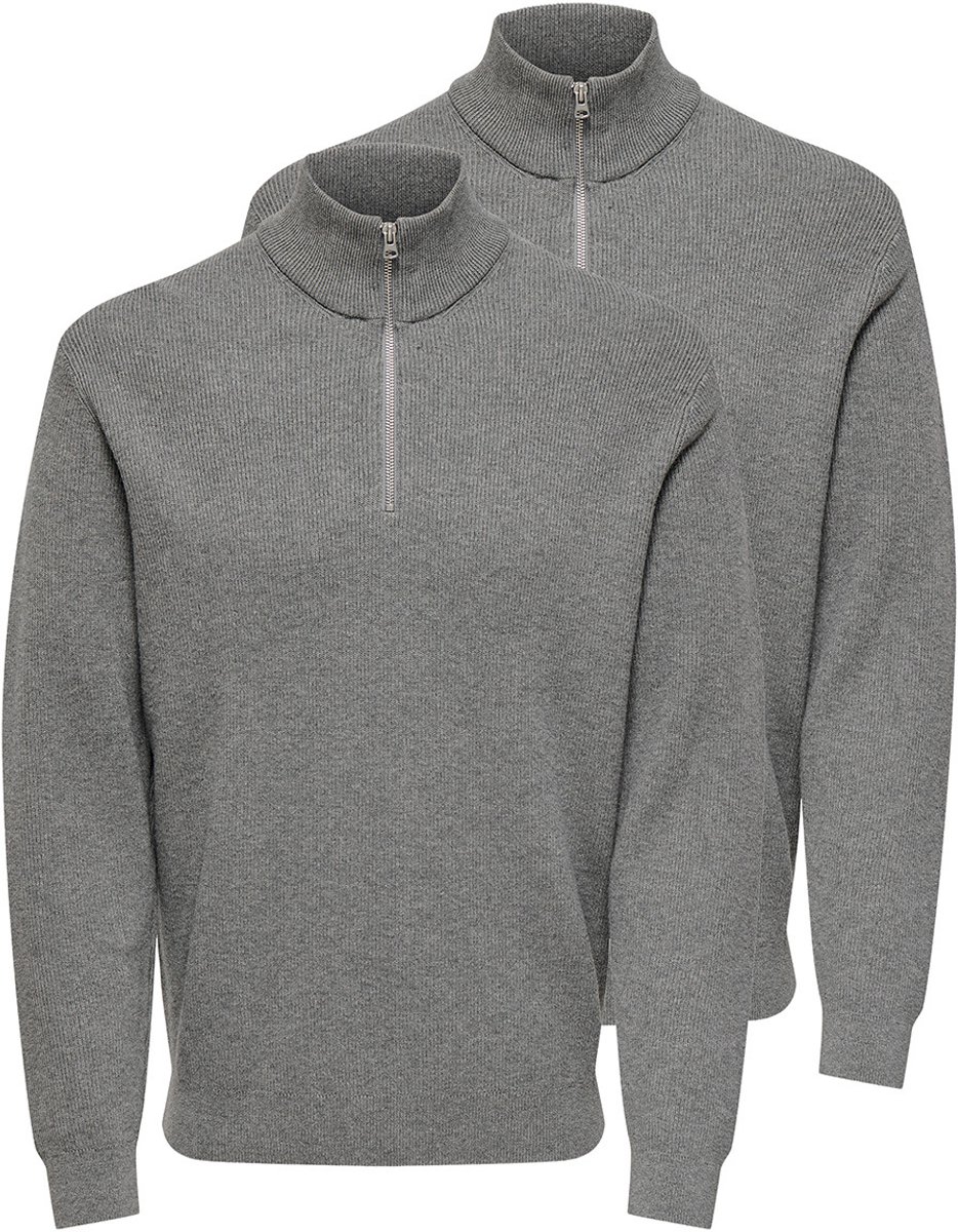 Only & Sons Heren sweattroyer 2 pack Phil