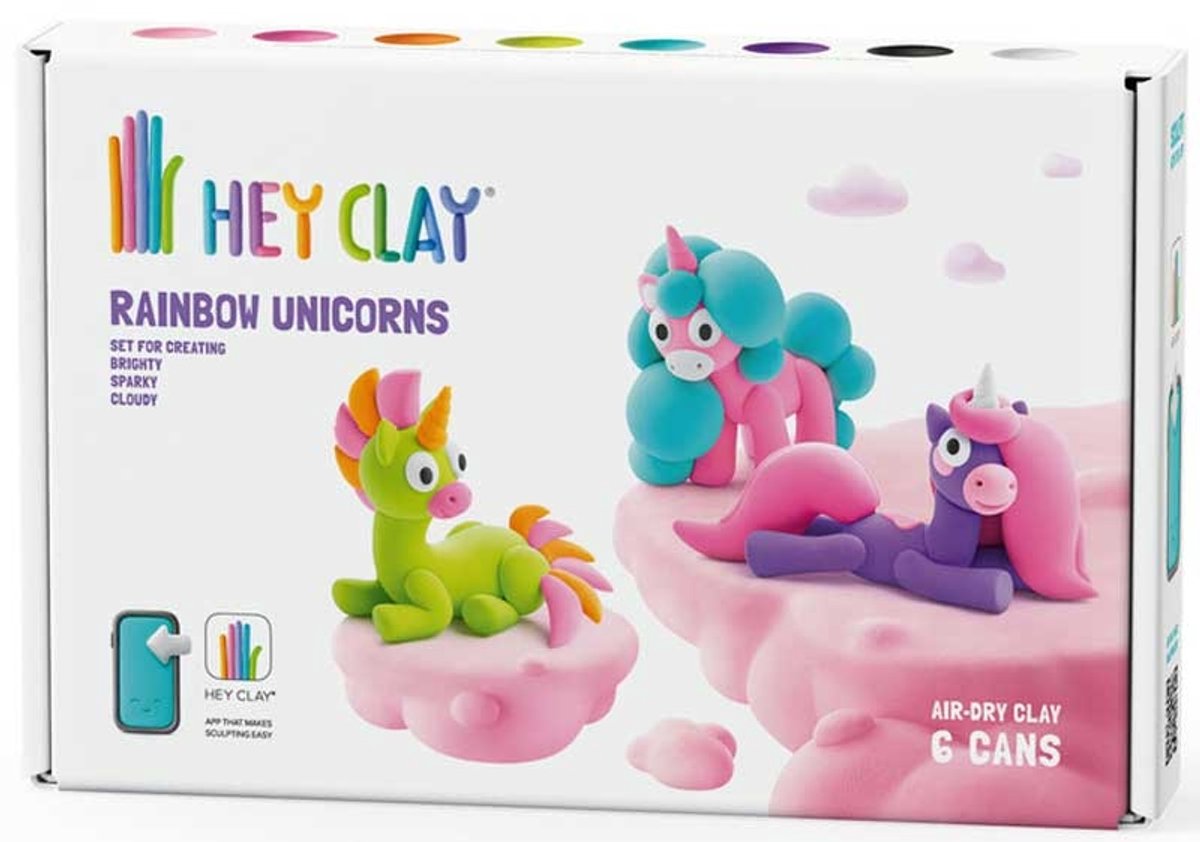 Tomy klei eenhoorns knutselset - kleurrijke klei speelplezier.