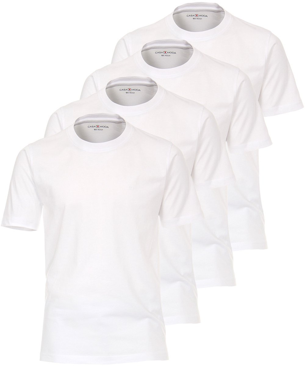 CASAMODA Heren t-shirt 4 pack Basic