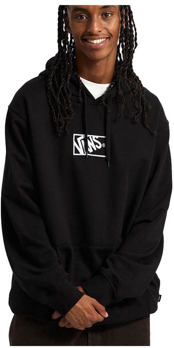 Vans Blocked Box Po Hoodie M Man Zwart
