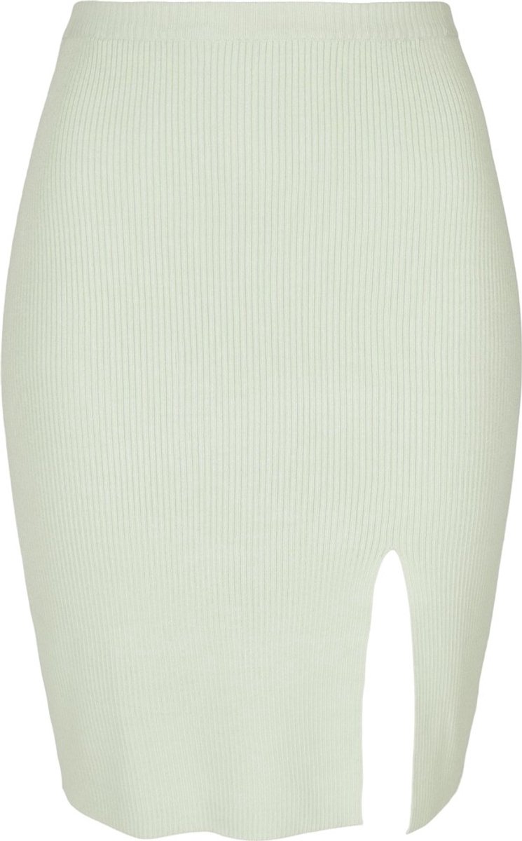Urban Classics Rib knit Korte rok 4XL Groen