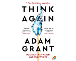 Omslag van Think Again: De kracht van weten wat je niet weet