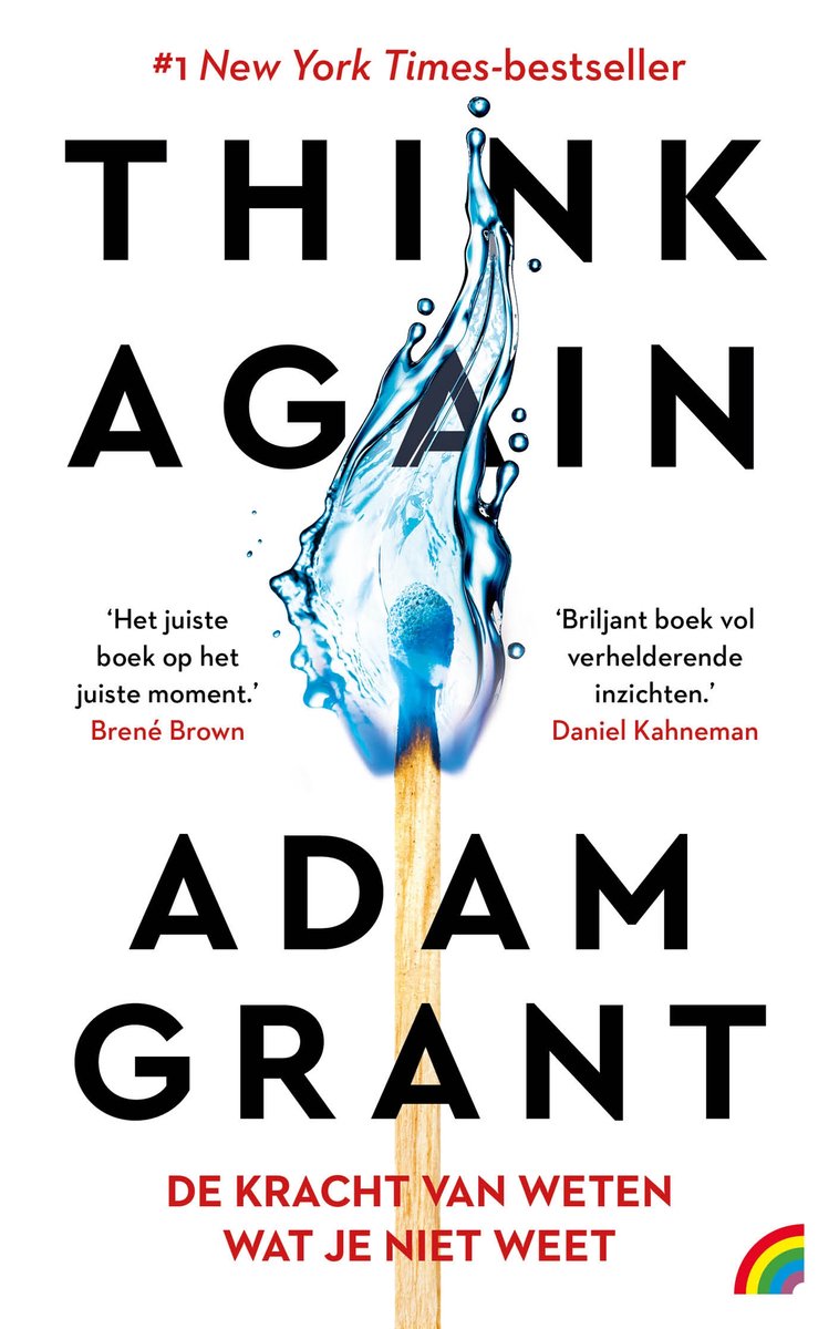Omslag van Think Again: De kracht van weten wat je niet weet