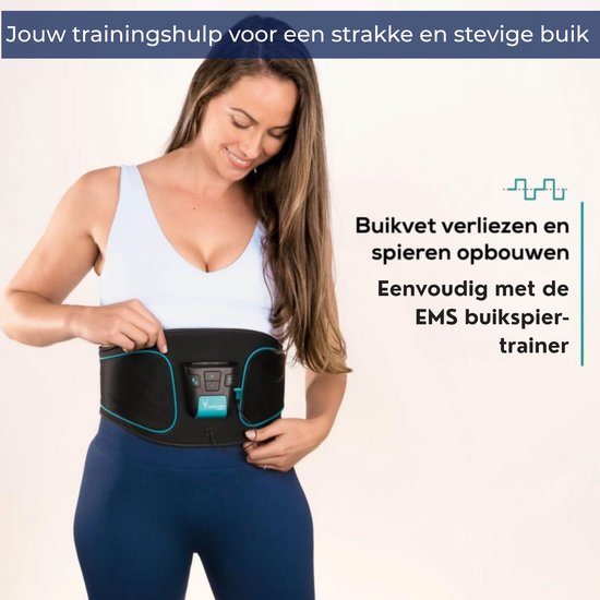 Antelope Corefit I EMS Trainer – Elektrische Buikspiertrainer voor Spieropbouw & Vetverbranding – 9 Programma’s – Instelbare Intensiteit – 4 Elektroden – Afneembare Bediening – Voor Mannen & Vrouwen – Incl. Batterijen – 3 Jaar Garantie