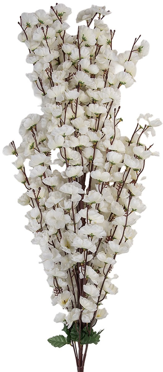 Decoratie Tak - Zijden 15x10x100 cm Beige Kunststof Kunstbloemen