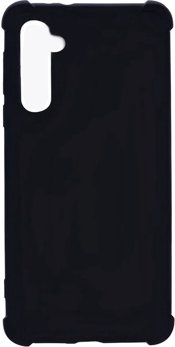 Anti Shock Silicone Hoesje Geschikt voor Samsung Galaxy A36 - zwart- ZT Accessoires