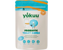 YOKUU WC Tabletten - Toiletreiniger - 30 Tabletten - WC Reiniger met Thijm - Zeezout geur - Zero Waste Poetsmiddel