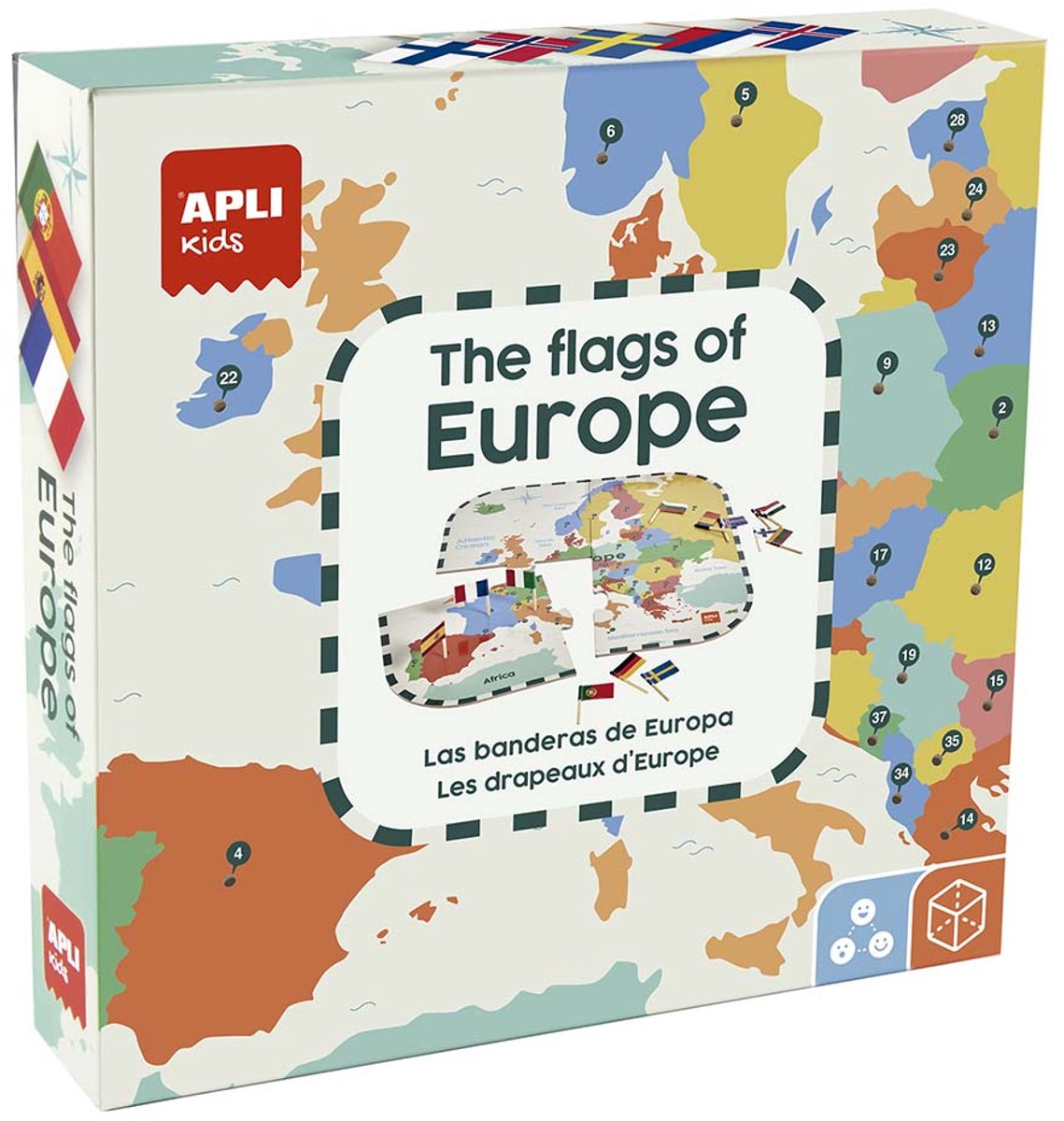 Puzzle Europa Vlaggen