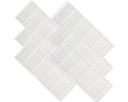 6x Filter geschikt voor Blaupunkt Bluebot XEASY / XPOWER+ Stofzuigers