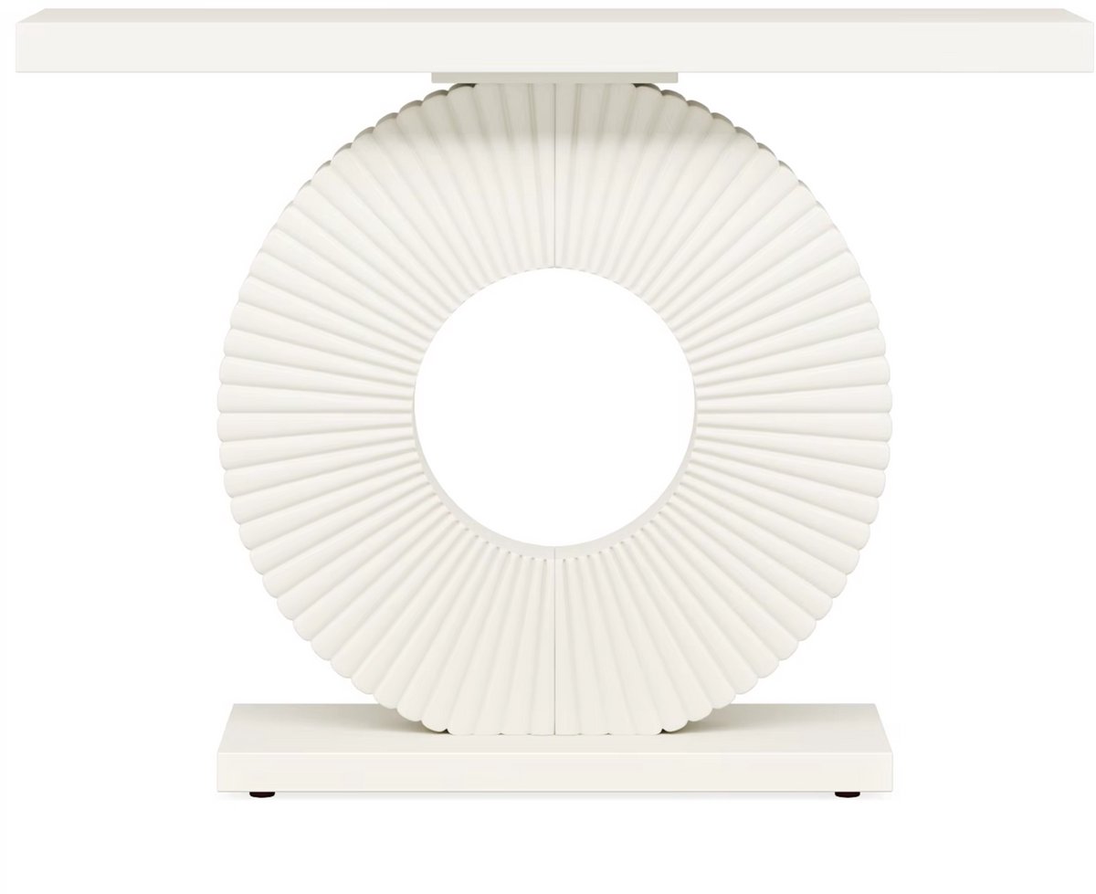 Happiq Moderne Haltafel Zaro - Consoletafel 100cm - Wandtafel - Geschikt voor Gang of Woonkamer - Wit