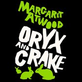Oryx And Crake van Margaret Atwood in groen en wit met konijnen.
