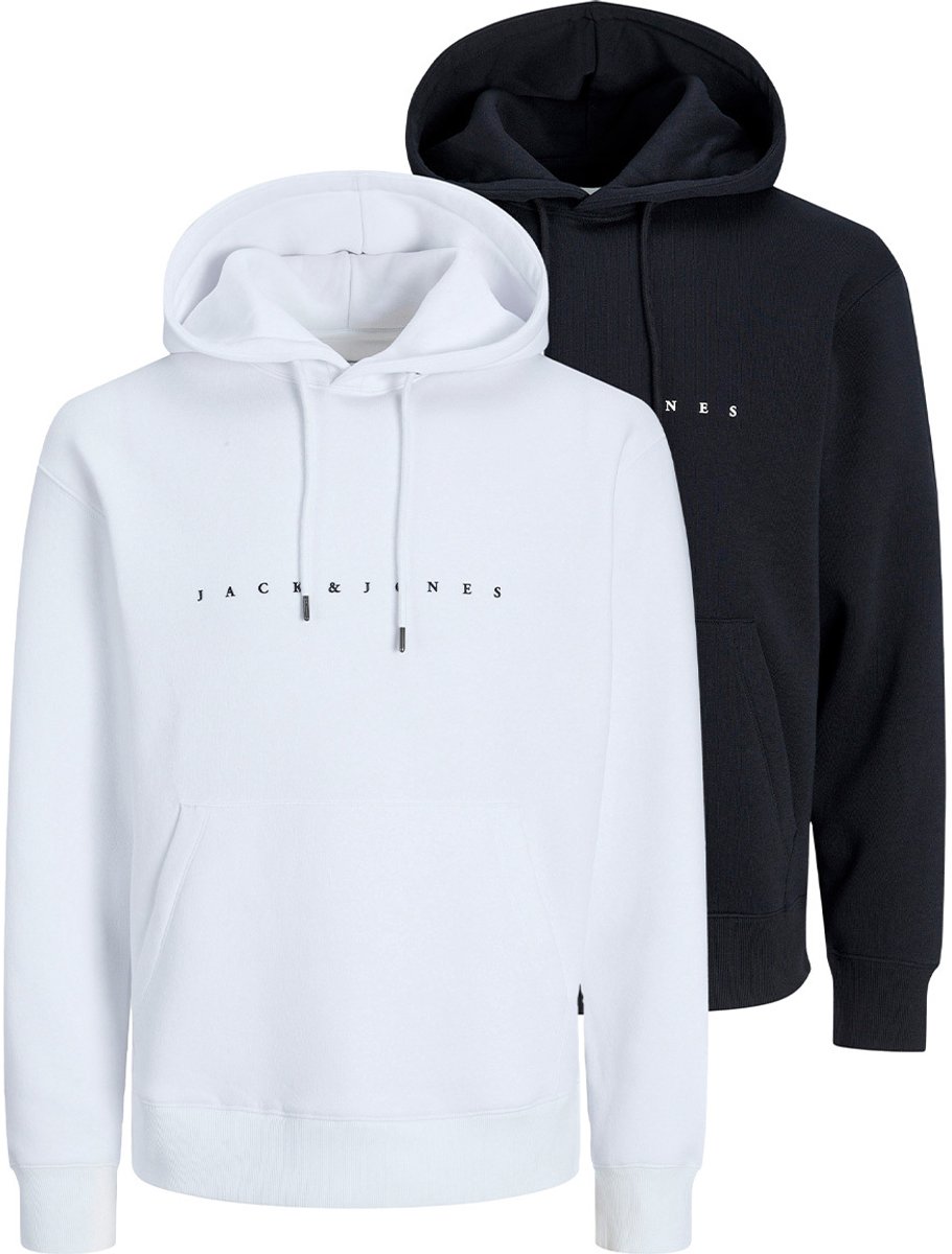 Jack & Jones Heren hoddie 2 pack Star
