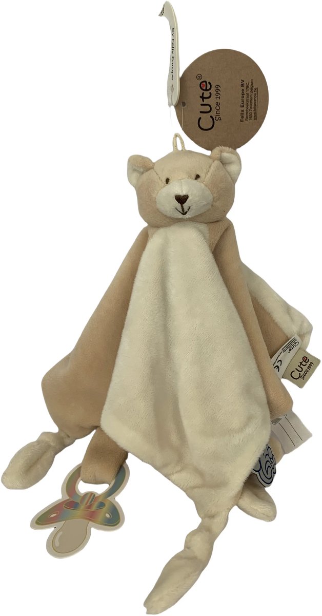 Cute since 1999 - Jasmine de Beer - Knuffeldoekje - Doudou - 30 x 30 cm van Merkloos — afbeelding 5