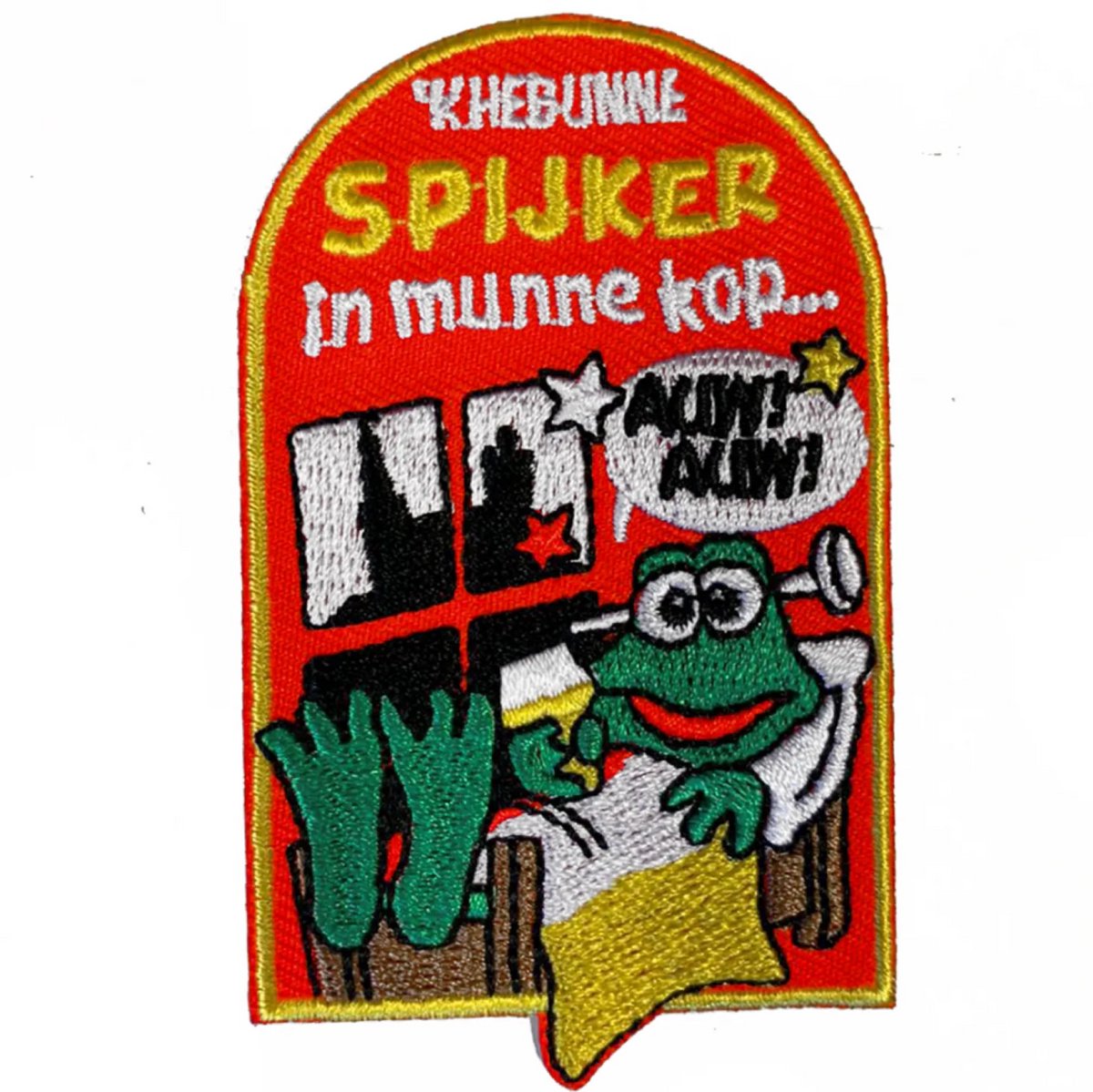 Oeteldonk embleem – Spijker in munne kop