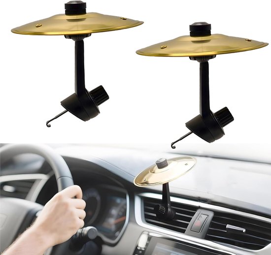 Foto: Anti crash bekkens voor auto s 2 stuks auto cimbaal ventilatieopeningen voor bekkens voor auto s auto cimbaal ventilatieopening ventilatieopeningen voor trommelbekkens voor auto s mini drum auto crash bekken voor alle soorten voertuigen