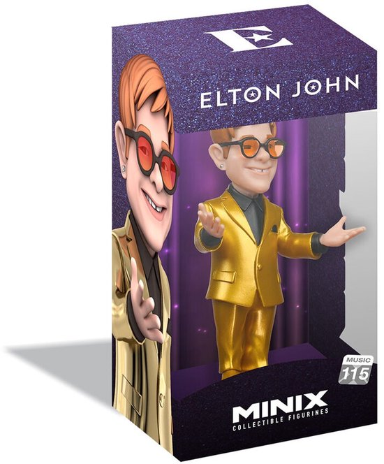 Minix Elton John Minix Figure Elton John new 12 cm Mini-Figuur