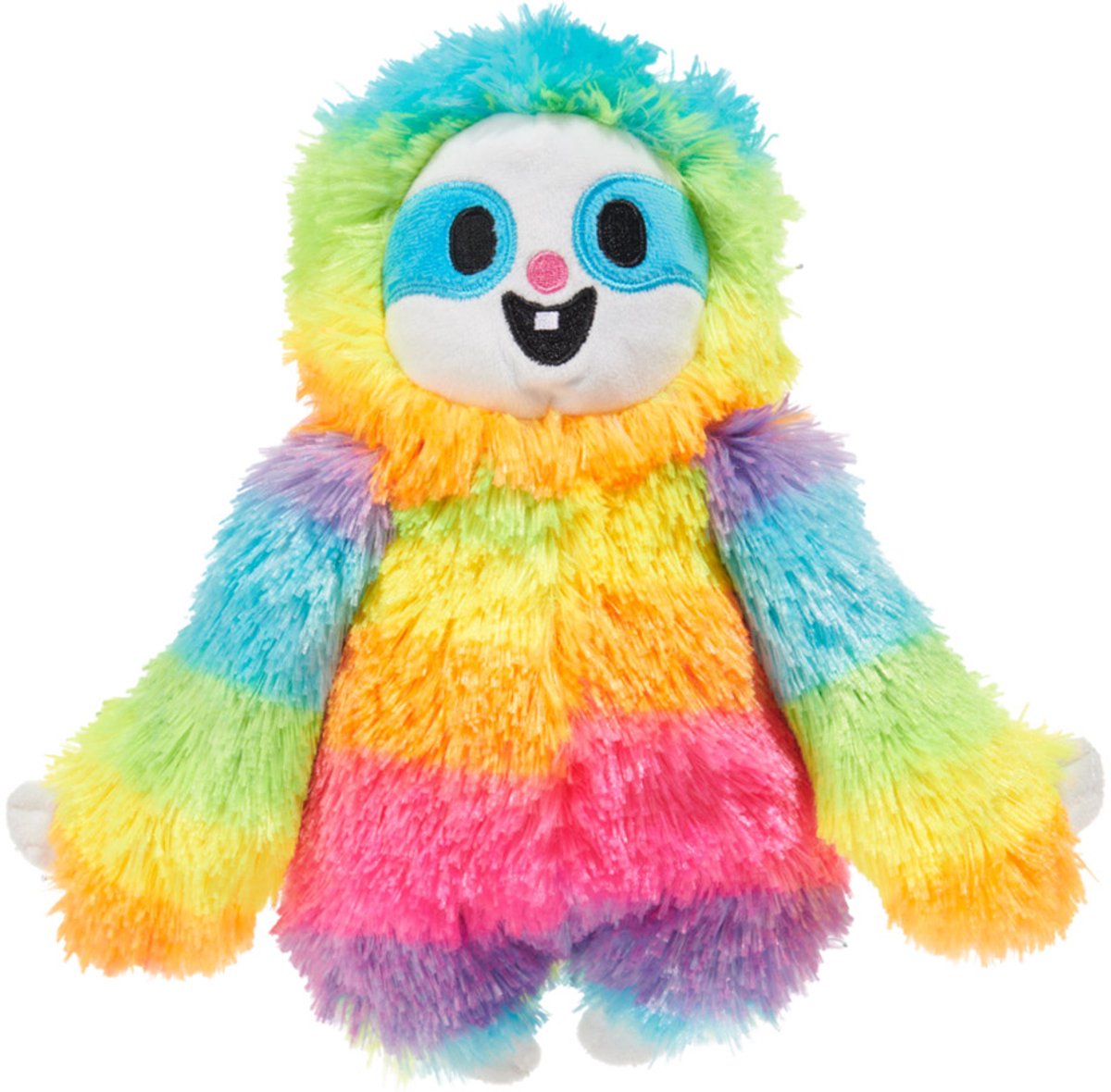 BARK - Good Vibes Gary - Luiaard - Pluche - Regenboog - 25X22X12 cm